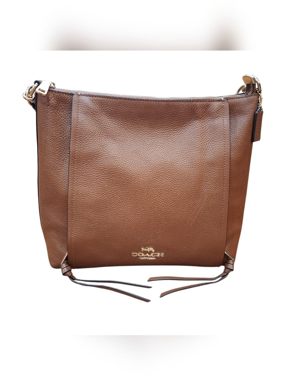 Coach Marlon Pebbled Leather Shoulder Bag, 79994